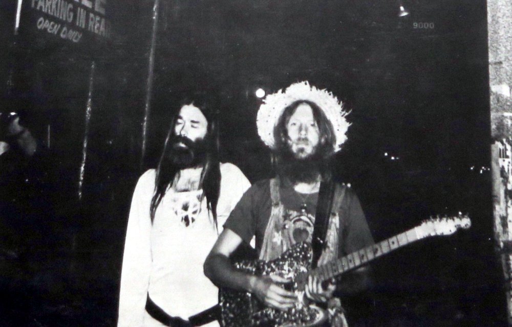 Sky and Rainbow outside the Orpheum, 1977